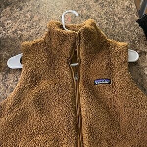 Patagonia Tan Sherpa Vest